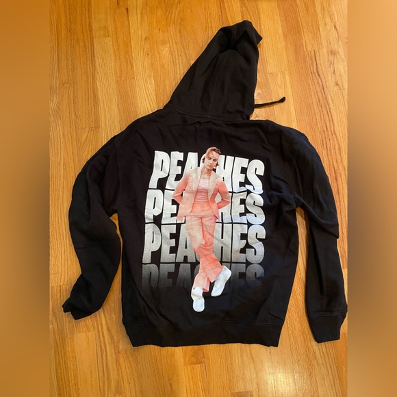 Justin Bieber Justice tour Peaches hoodie - Picture 1 of 3
